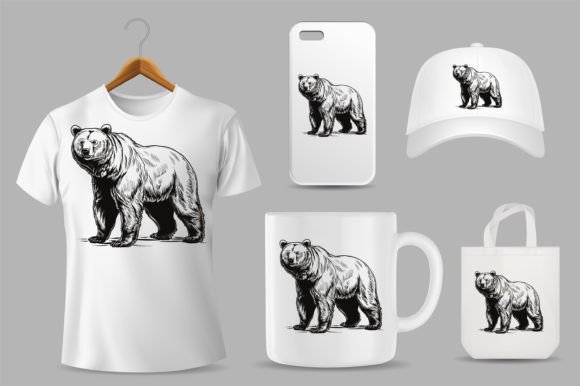 Bear on Different Product Templates 5: Your Versatile Design Asset