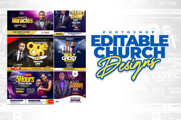 Elevate Your Church Events with 25 Modern Flyer Templates