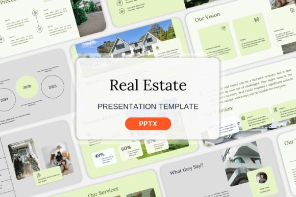 Elevate Your Pitch with Real Estate - Powerpoint Templates