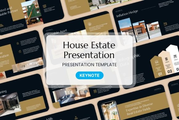 House Estate - Keynote Templates: Professional Creative Design