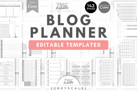 Master Your Content Strategy with Blog Planner Canva Templates