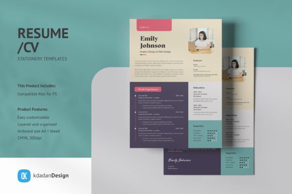 Modern Resume CV Design Templates for Photoshop: A Pro Look