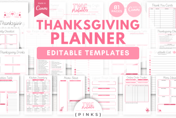 Plan a Stress-Free Thanksgiving with Canva Templates 7