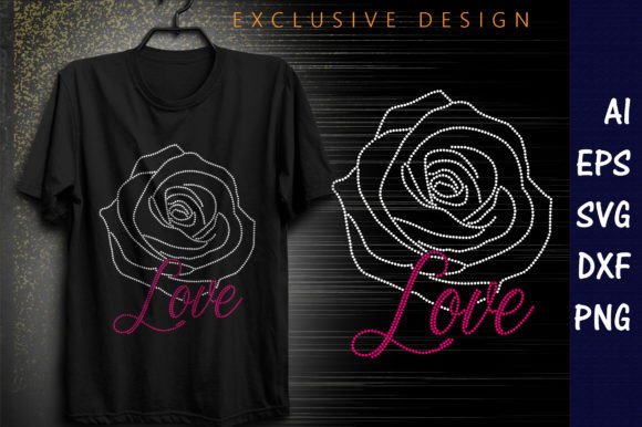 Roses Rhinestone Design Templates: A Guide to Glamour