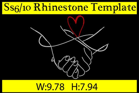Sparkle with Intention: The Versatility of Hand Love Rhinestone Templates