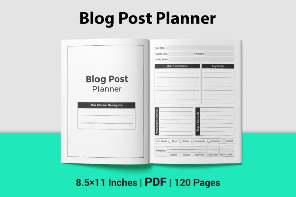 Stop Staring at a Blank Page: The Blog Post Planner Template