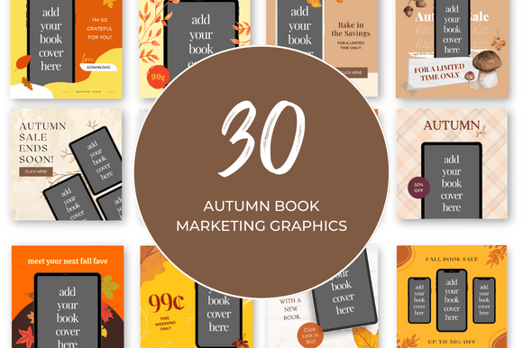 Streamline Your Autumn Book Marketing with Canva