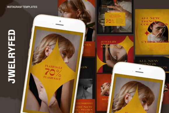 Streamline Your Brand: Jwelryfed Instagram Templates