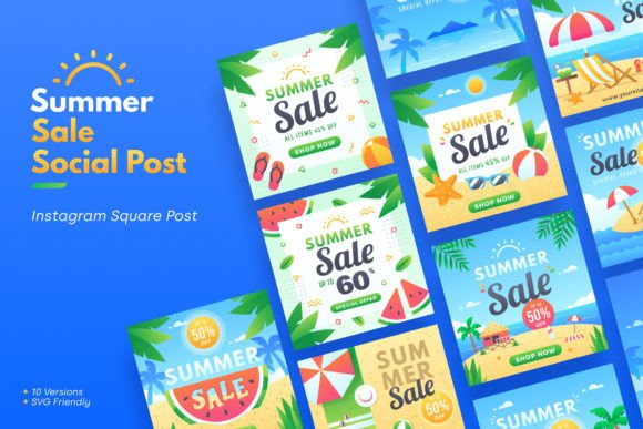 Summer Sale Social Media Templates: Your Seasonal Strategy