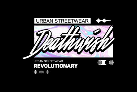 Urban Edge: Mastering Deathwish Streetwear Graphic Templates